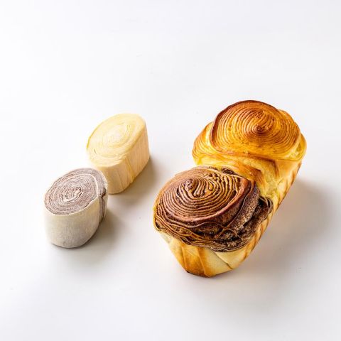 奶油巧克力雙餡大理石 Chocolate & Butter Bread